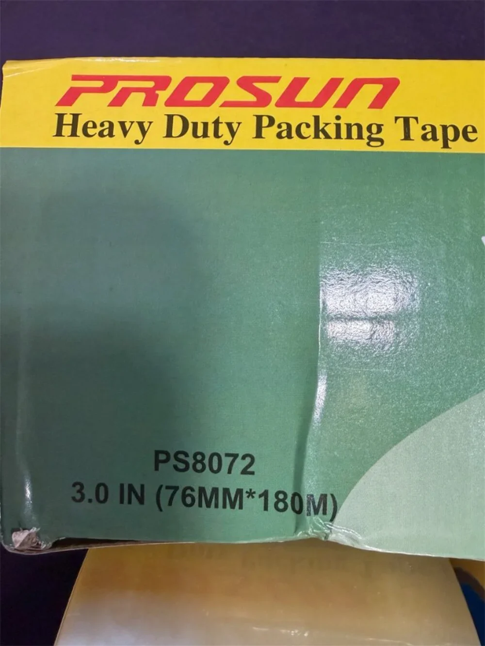 PACKING TAPE DISPENSER AND 3 ROLLS TAPE
